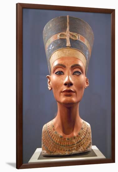 Bust of Nefertiti-null-Framed Photographic Print