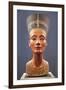 Bust of Nefertiti-null-Framed Photographic Print