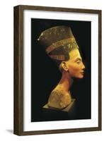 Bust of Nefertiti-null-Framed Art Print