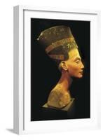 Bust of Nefertiti-null-Framed Art Print