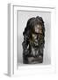 Bust of Nicolo Paganini 1830-Pierre Jean David d'Angers-Framed Premium Giclee Print