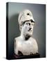 Bust of Pericles (D.429 BC) Roman, Copy of a Greek Original, circa 430 BC (Marble Sculpture)-null-Stretched Canvas