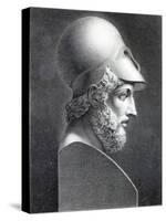 Bust of Pericles, Engraved by Giuseppe Cozzi-Giuseppe Longhi-Stretched Canvas