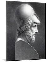 Bust of Pericles, Engraved by Giuseppe Cozzi-Giuseppe Longhi-Mounted Giclee Print