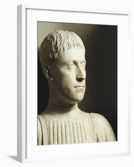 Bust of Piero Di Cosimo De Medici-null-Framed Giclee Print
