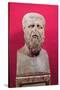 Bust of Plato (circa 427-347 BC) Copy of a 4th Century BC Original-null-Stretched Canvas