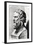 Bust of Plato (circa 427-circa 348 BC) Engraved by Lucas Emil Vorsterman (1595-1675)-Peter Paul Rubens-Framed Giclee Print