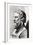 Bust of Plato (circa 427-circa 348 BC) Engraved by Lucas Emil Vorsterman (1595-1675)-Peter Paul Rubens-Framed Giclee Print