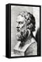 Bust of Plato (circa 427-circa 348 BC) Engraved by Lucas Emil Vorsterman (1595-1675)-Peter Paul Rubens-Framed Stretched Canvas