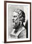 Bust of Plato (circa 427-circa 348 BC) Engraved by Lucas Emil Vorsterman (1595-1675)-Peter Paul Rubens-Framed Giclee Print