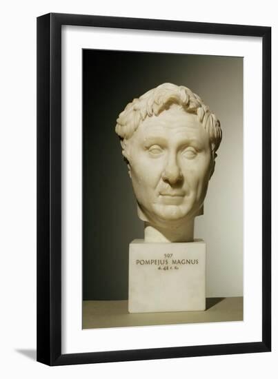 Bust of Pompey circa 60 BC-null-Framed Giclee Print