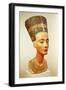 Bust of Queen Nefertiti, from the Studio of the Sculptor Thutmose at Tell El-Amarna-18th Dynasty Egyptian-Framed Giclee Print