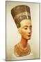 Bust of Queen Nefertiti, from the Studio of the Sculptor Thutmose at Tell El-Amarna-18th Dynasty Egyptian-Mounted Giclee Print
