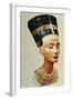 Bust of Queen Nefertiti, from the Studio of the Sculptor Thutmose at Tell El-Amarna-Egyptian 18th Dynasty-Framed Giclee Print