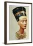 Bust of Queen Nefertiti, from the Studio of the Sculptor Thutmose at Tell El-Amarna-Egyptian 18th Dynasty-Framed Giclee Print