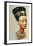 Bust of Queen Nefertiti, from the Studio of the Sculptor Thutmose at Tell El-Amarna-Egyptian 18th Dynasty-Framed Giclee Print