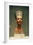 Bust of Queen Nefertiti, Front View, from the Studio of the Sculptor Thutmose at Tell El-Amarna-Egyptian 18th Dynasty-Framed Giclee Print