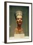 Bust of Queen Nefertiti, Front View, from the Studio of the Sculptor Thutmose at Tell El-Amarna-Egyptian 18th Dynasty-Framed Giclee Print