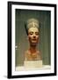 Bust of Queen Nefertiti, Front View, from the Studio of the Sculptor Thutmose at Tell El-Amarna-Egyptian 18th Dynasty-Framed Giclee Print