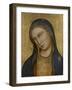 Bust of Saint Mary-Lorenzo Monaco-Framed Art Print