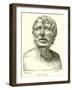 Bust of Seneca-null-Framed Giclee Print