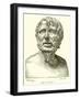 Bust of Seneca-null-Framed Giclee Print