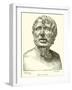 Bust of Seneca-null-Framed Giclee Print