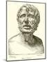 Bust of Seneca-null-Mounted Giclee Print