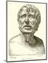 Bust of Seneca-null-Mounted Giclee Print