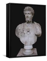 Bust of Septimius Severus, 3rd C Ad-null-Framed Stretched Canvas