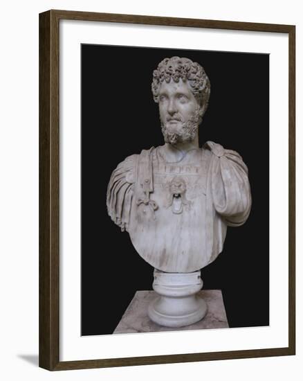 Bust of Septimius Severus, 3rd C Ad-null-Framed Photographic Print