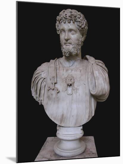 Bust of Septimius Severus, 3rd C Ad-null-Mounted Photographic Print