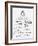 Bust of Shakespeare and Signatures of Celebrated Actors-null-Framed Giclee Print