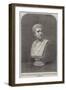 Bust of Sir Joshua Reynolds, in the Cottonian Library, Plymouth-null-Framed Giclee Print