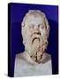 Bust of Socrates (470-399 BC)-null-Stretched Canvas