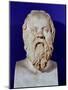 Bust of Socrates (470-399 BC)-null-Mounted Giclee Print