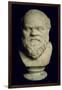 Bust of Socrates-Greek-Framed Giclee Print