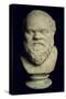 Bust of Socrates-Greek-Stretched Canvas