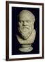 Bust of Socrates-Greek-Framed Giclee Print