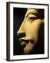 Bust of the 18th Dynasty Pharoah Akhenaten in the National Museum in Alexandria, Egypt-Julian Love-Framed Photographic Print