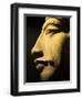 Bust of the 18th Dynasty Pharoah Akhenaten in the National Museum in Alexandria, Egypt-Julian Love-Framed Photographic Print