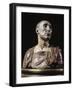 Bust of the Condottiere Niccolo Da Uzzano, by Donatello-null-Framed Photographic Print