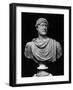 Bust of the Emperor of Rome, Hadrian-null-Framed Photographic Print