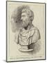 Bust of the Emperor Severus, Who Died at York, 4 February 210-null-Mounted Giclee Print