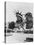 Bust of the Incomplete Statue of Liberty-Science Source-Stretched Canvas