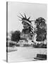 Bust of the Incomplete Statue of Liberty-Science Source-Stretched Canvas