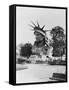 Bust of the Incomplete Statue of Liberty-Science Source-Framed Stretched Canvas