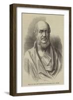 Bust of the Late Marquis of Salisbury-G Halse-Framed Giclee Print