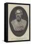 Bust of the Poet Longfellow, in Westminster Abbey-null-Framed Stretched Canvas