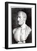 Bust of Thucydides-Felix Jules Lacaille-Framed Premium Giclee Print